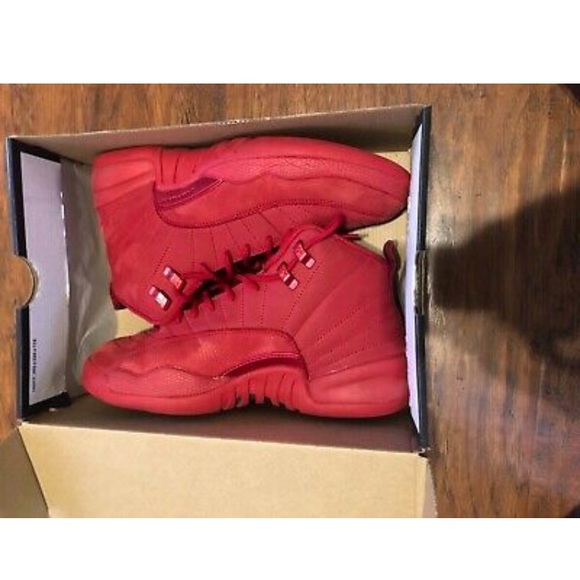 Jordan Other - Jordan 12 RED SUEDE. Sz.7. DEADSTOCK .